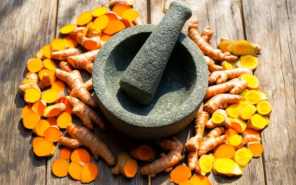 Turmeric and ginger